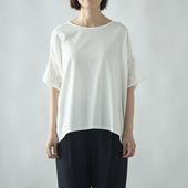 denicher/袖レースドルマンカットソー